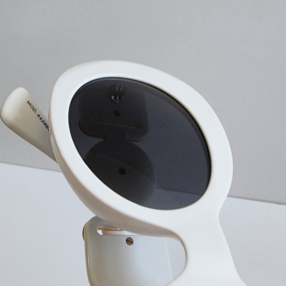 VERSACE 4426BU WHITE GOLD MEDUSA ICONIC CLASSIC SUNGLASSES - Picture 12 of 13